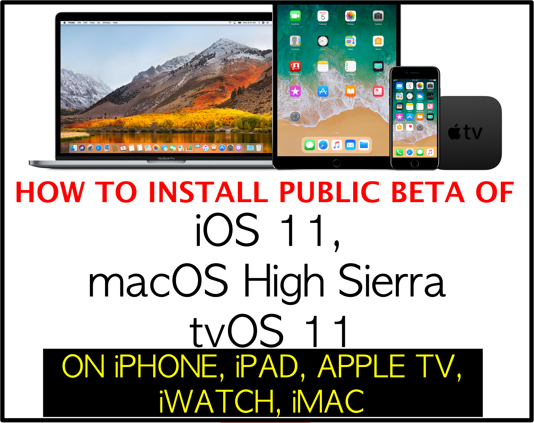 helpful downloads for mac os high sierra