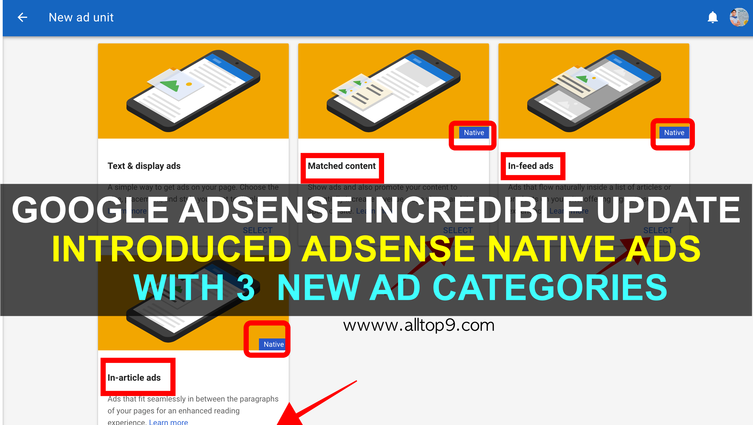 google-adsense-incredible-update-introducing-adsense-native-ads-infeed-inarticle-matchedcontent-ad-categories